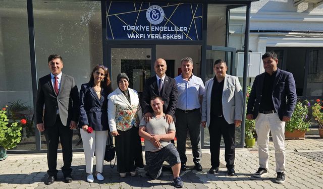 BBP İstanbul İl Başkanlığından Türkiye Engelliler Vakfına Anlamlı Ziyaret