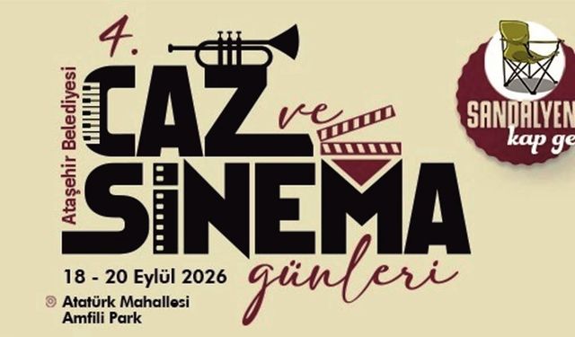 Ataşehir 4. Caz ve Sinema Günleri Başlıyor!