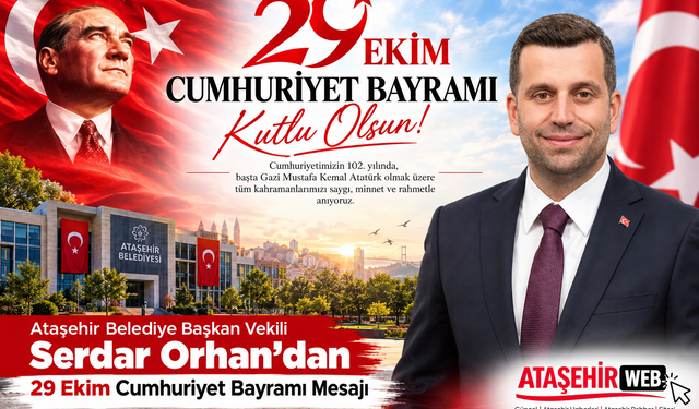 Serdar Orhan’dan 29 Ekim Cumhuriyet Bayramı Mesajı