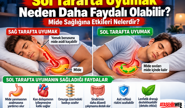 Sol Tarafta Uyumak Neden Daha Faydalı Olabilir?