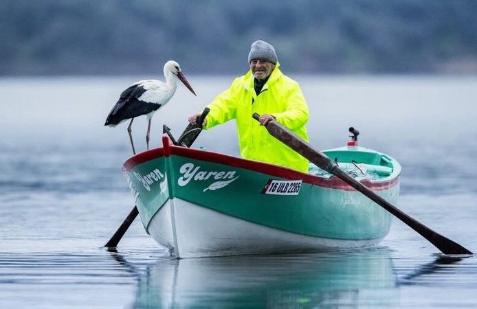Yaren Leylek,  Adem Amca'ya Yine Kavuştu!