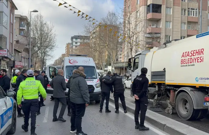 Ataşehir’de Acı Kaza: Belediye Kamyonunun Çarptığı Kadın Hayatını Kaybetti