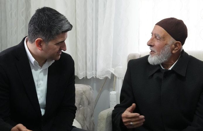 Başkan Adıgüzel Yenisahra’da Yıldız Ailesiyle Buluştu