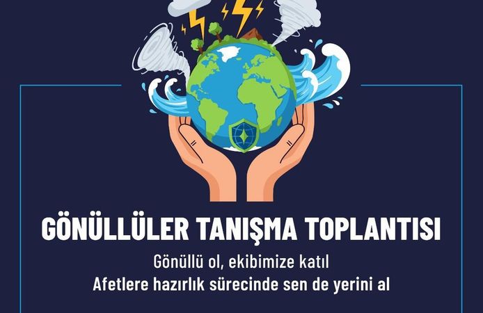 Ataşehir’de Afet Yardım Gönüllüleri Bir Araya Geliyor