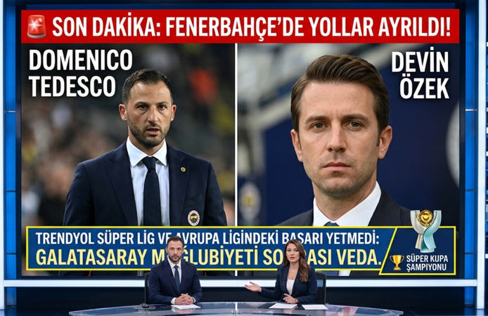 Fenerbahçe Tedesco ve Ekibiyle Yollar Ayrıldı!