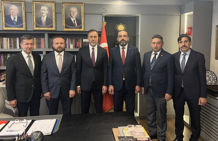 ÇANDEF’ten MHP İstanbul İl Başkanı Volkan Yılmaz’a Tebrik Ziyareti