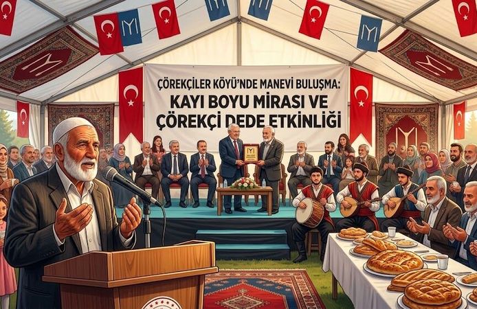 Çörekçiler Köyü’nde Asırlık Miras Yaşatıldı
