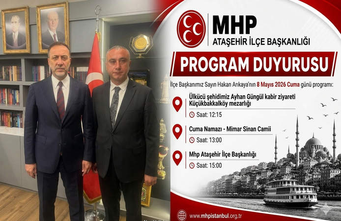 MHP Ataşehir’de Hakan Arıkaya Dönemi: İlk Buluşma Cuma Günü