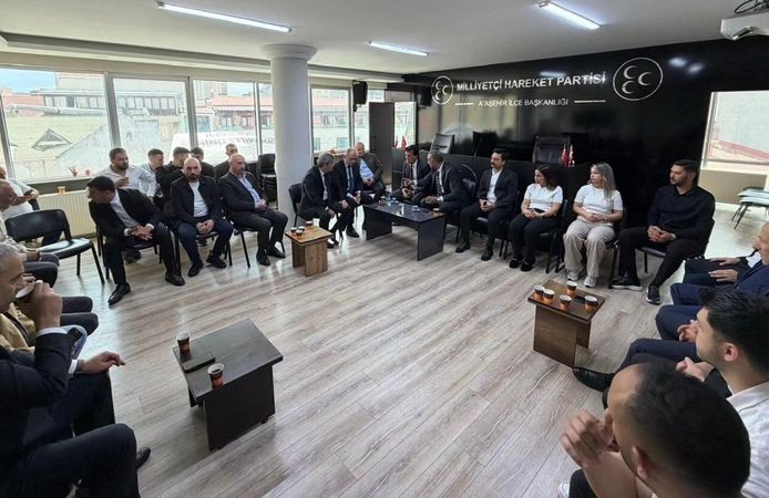 MHP Ataşehir Teşkilatı Bayramlaşma Programında Bir Araya Geldi