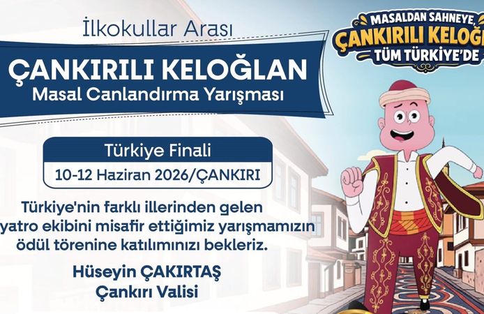 Çankırı’da Keloğlan Masal Yarışması’nda Büyük Final Günü