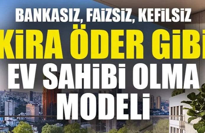 DAP YAPI'DAN ATAŞEHİR'DE BİR İLK: "KENDİ KENDİNİ ÖDEYEN EV MODELİ"