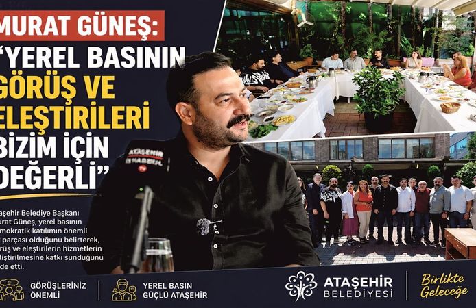 MURAT GÜNEŞ: "YEREL BASININ GÖRÜŞ VE ELEŞTİRİLERİ BİZİM İÇİN DEĞERLİ"
