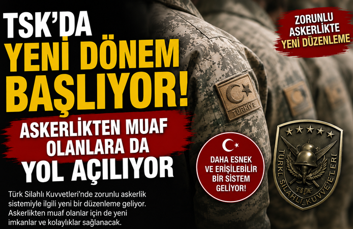 TSK Mevzuatında Dev Değişiklik