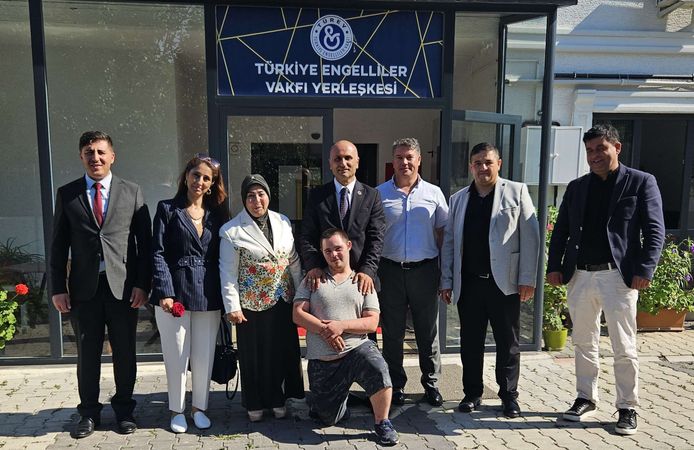 BBP İstanbul İl Başkanlığından Türkiye Engelliler Vakfına Anlamlı Ziyaret