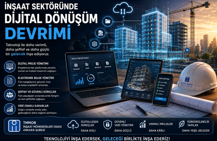 İNŞAAT SEKTÖRÜNDE DİJİTAL DÖNÜŞÜM DEVRİMİ