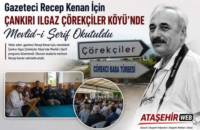 DUAYEN GAZETECİ RECEP KENAN DUALARLA ANILDI