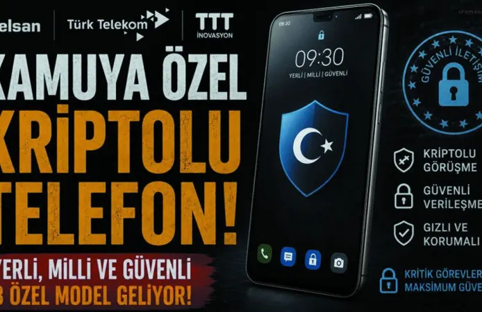 Türkiye’den Yerli Akıllı Telefon hamlesi