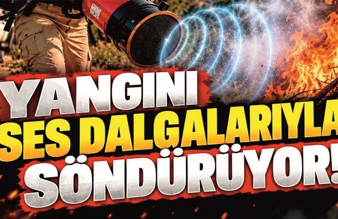 16 Yaşında Yangını Ses Dalgalarıyla Söndüren Cihaz Geliştirdi