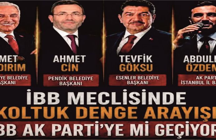 İBB AK Parti’ye mi Geçiyor?