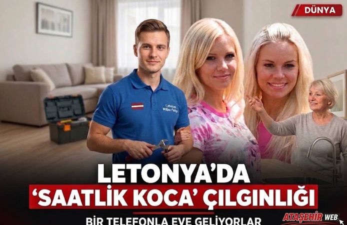 Letonya’da “Saatlik Koca” Hizmeti Yoğun İlgi Görüyor