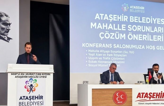 MHP’li Av. Murat Can Aydın Ataşehir’in Mahalle Sorunlarını Meclise Taşıdı