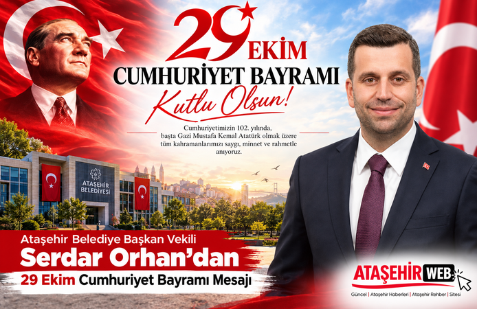 Serdar Orhan’dan 29 Ekim Cumhuriyet Bayramı Mesajı