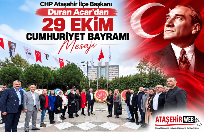 Duran Acar’dan 29 Ekim Cumhuriyet Bayramı Mesajı
