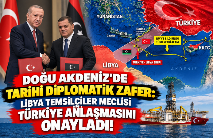 DOĞU AKDENİZ'DE TÜRKLÜĞÜN VE MAVİ VATAN'IN TARİHİ ZAFERİ!
