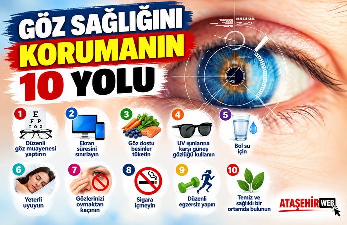 Göz Sağlığını Korumanın 10 Yolu
