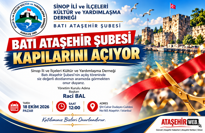 SİYAD Batı Ataşehir Şubesi Kapılarını Açıyor