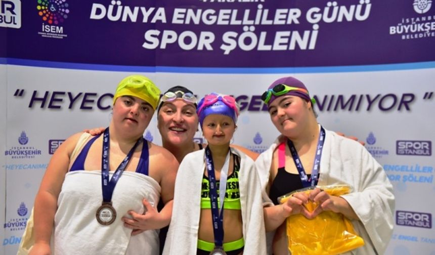 İBB'nin Düzenlediği Dünya Engelliler Günü Spor Şöleni 2019