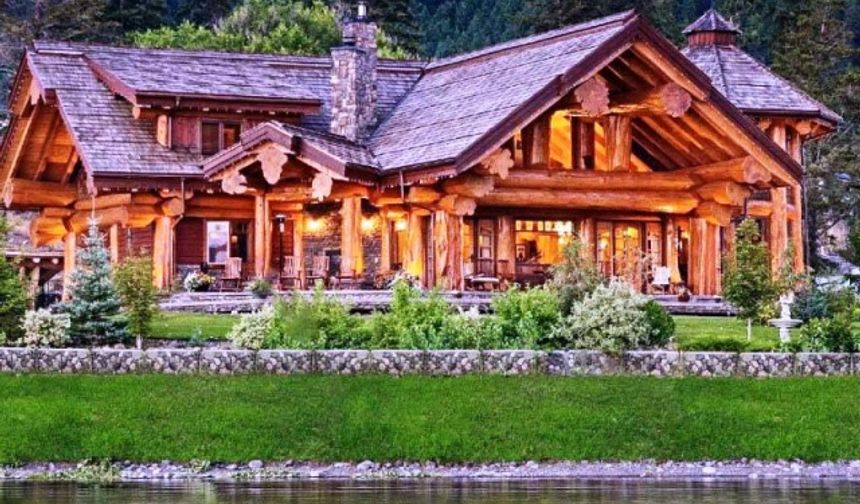 Ahşap Kütük Ev, Villa Fotoları