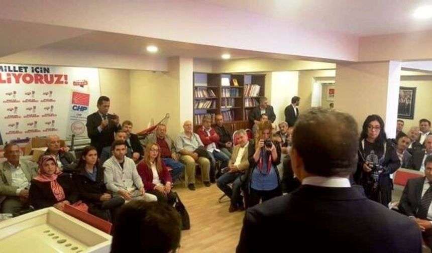 Erol Tepebaşı CHP Ataşehir Belediye Meclis üyeliği aday adaylığı başvurusu yaptı 2018