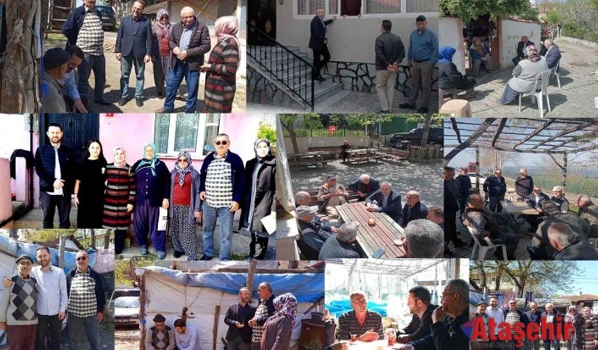 Ak Parti Şile İlçe Başkanlığı Mahalle Ziyaretlerini Hız Kesmeden Sürdürüyor..