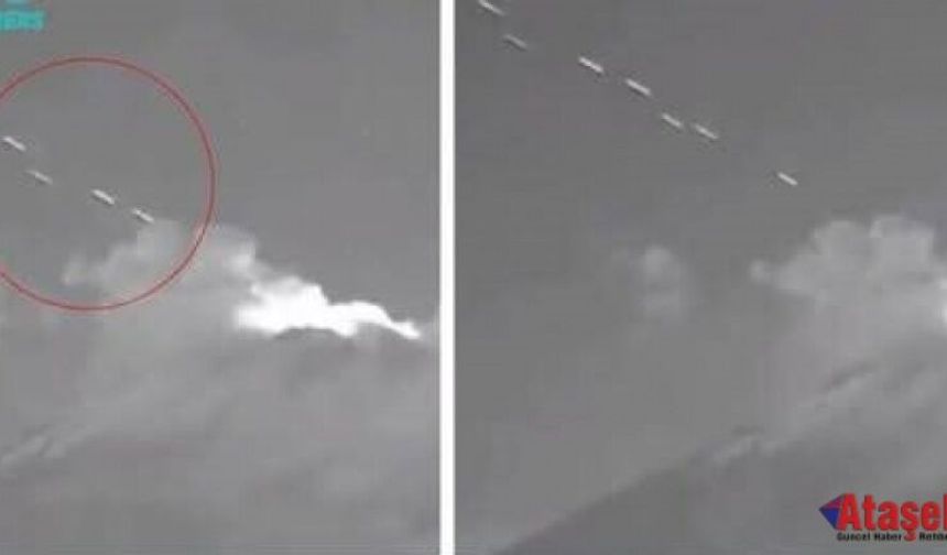 Volkanın Ağzından Fışkıran UFO’lar: Gizemli Portal Şaşkınlık Yarattı