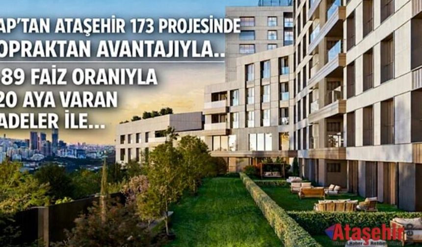 Ataşehir’de Yatay Mimari Dönemi: DAP "Ataşehir 173" Satışa Çıktı!