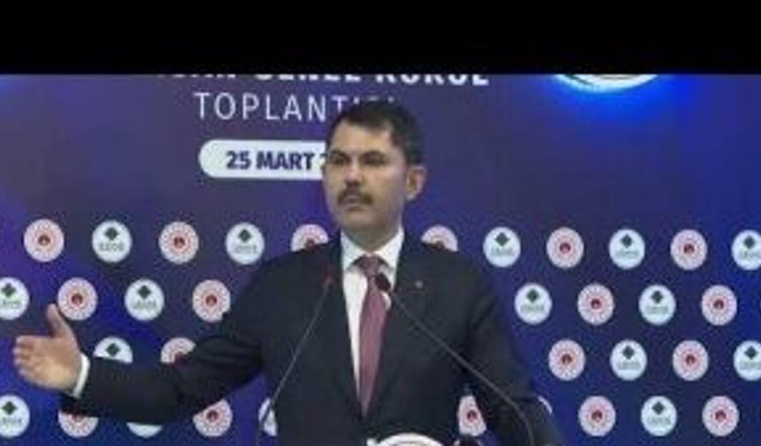 Çevre ve Şehircilik Bakanı Murat Kurum'un Otopark Açıklaması