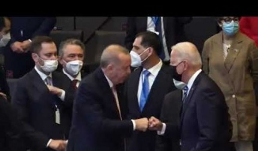 Cumhurbaşkanı Recep Tayyip Erdoğan, ABD Başkanı Biden görüşmesi