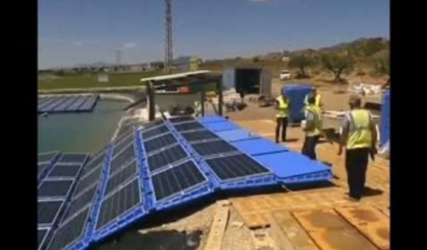 Göl Üzerine Döşenen Güneş Panelleri ile Elektrik Enerjisi Üretimi