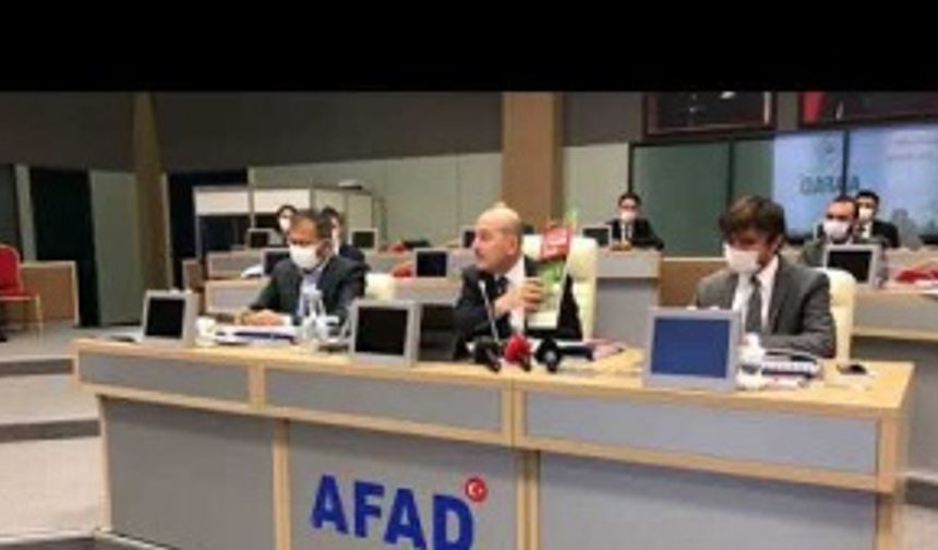 İstanbul AFAD İl Müdürlüğü Afet Koordinasyon ve Değerlendirme Toplantısı