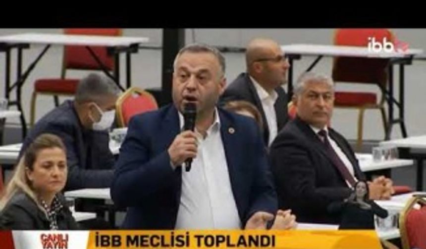Oğuz Sarul, İBB Meclisinde Beykoz'un Sorunlarını Anlatıyor