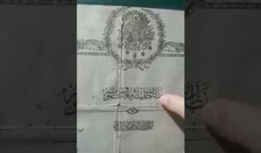 Osmanlı Dönemi 5. Sınıf ilkokul Diploması, Şahadetname