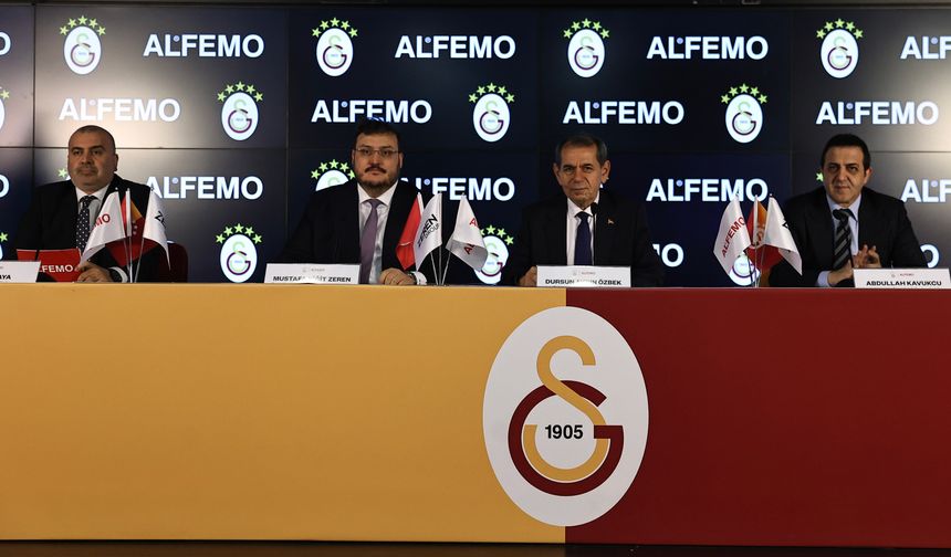 Alfemo, Galatasaray ile forma sponsorluğu anlaşmasına imza attı
