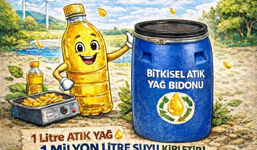Geleceği Kirletmeyelim: Bitkisel Atık Yağlar Çöp Değildir!
