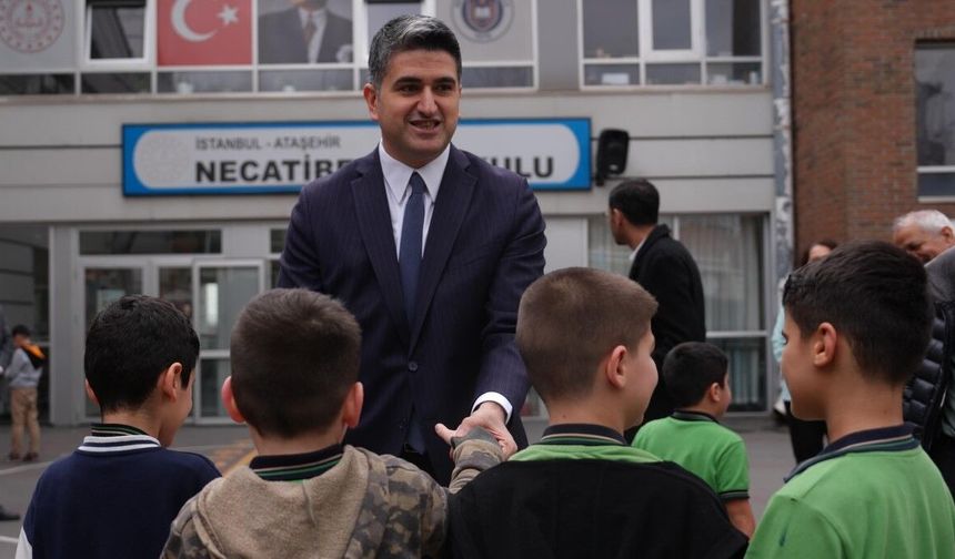 Başkan Adıgüzel’den Necatibey İlkokulu’na Anlamlı Ziyaret