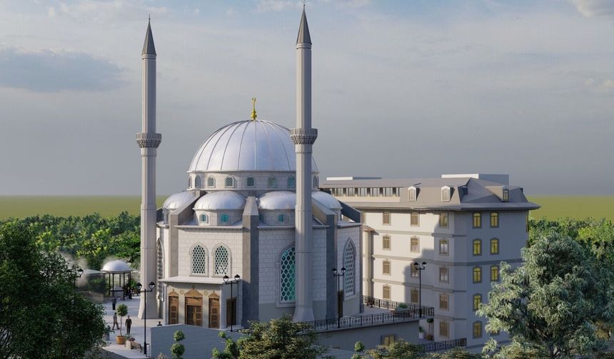 Ataşehir İnönü Mahallesi’nde İlknur Camii Külliyesi İçin İlk Kazma Vuruldu!