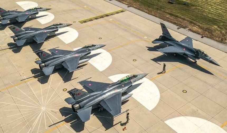 6 Adet F-16 Yarın KKTC’ye Konuşlanıyor