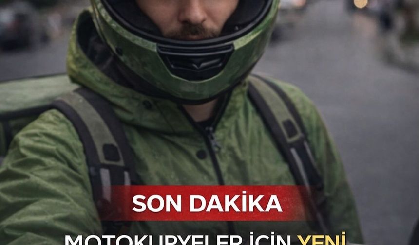 Motokuryelere "Oda" Şartı Geldi: Sektörde Kayıtlı Dönem Başlıyor!