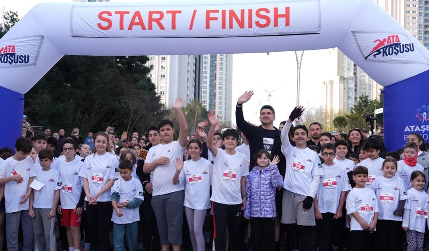Ataşehir’de Tarihi Gün: 1200 Sporcu "İyiliğe" Koştu!