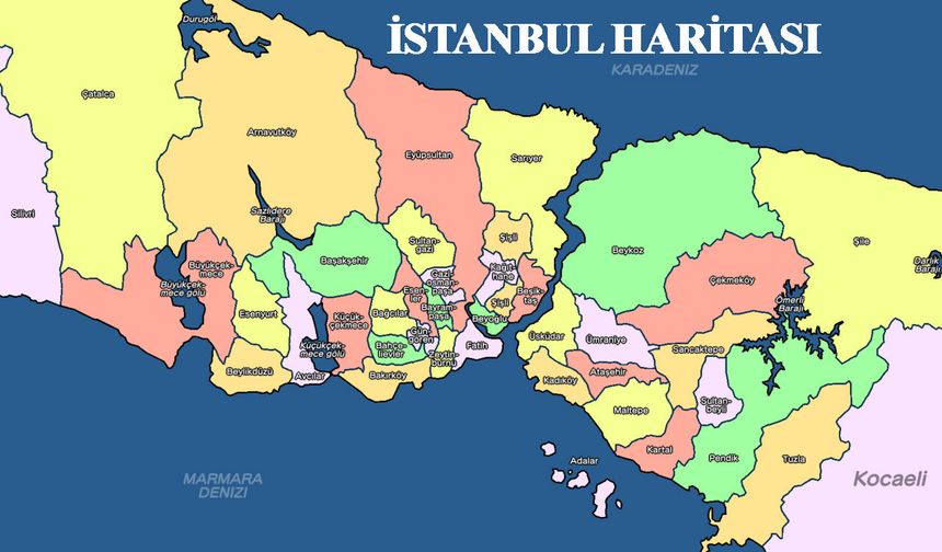 İstanbul Haritası Yeniden Çiziliyor: Dev İlçeler Bölünüyor!